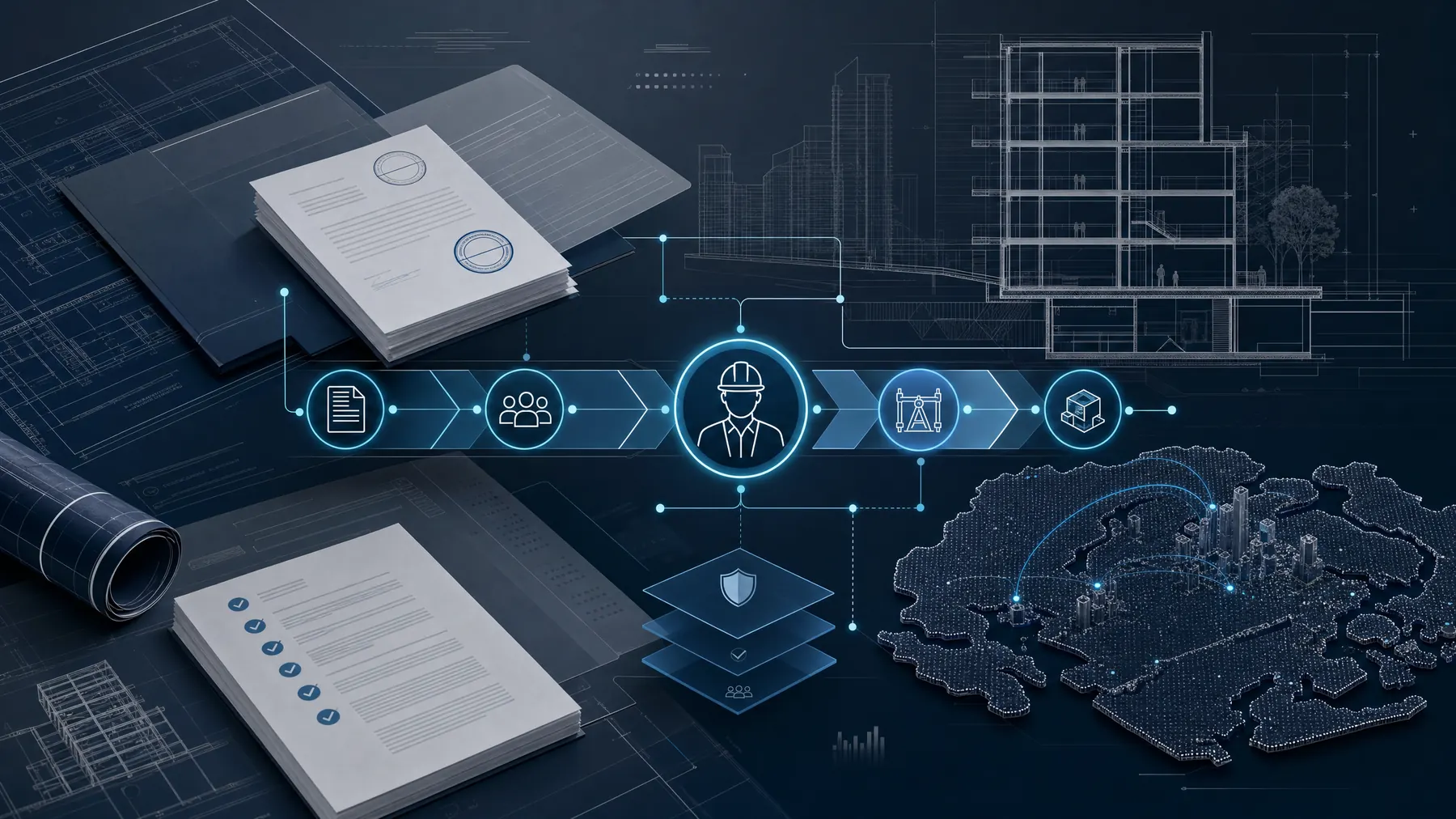 Authority submission coordination system visual